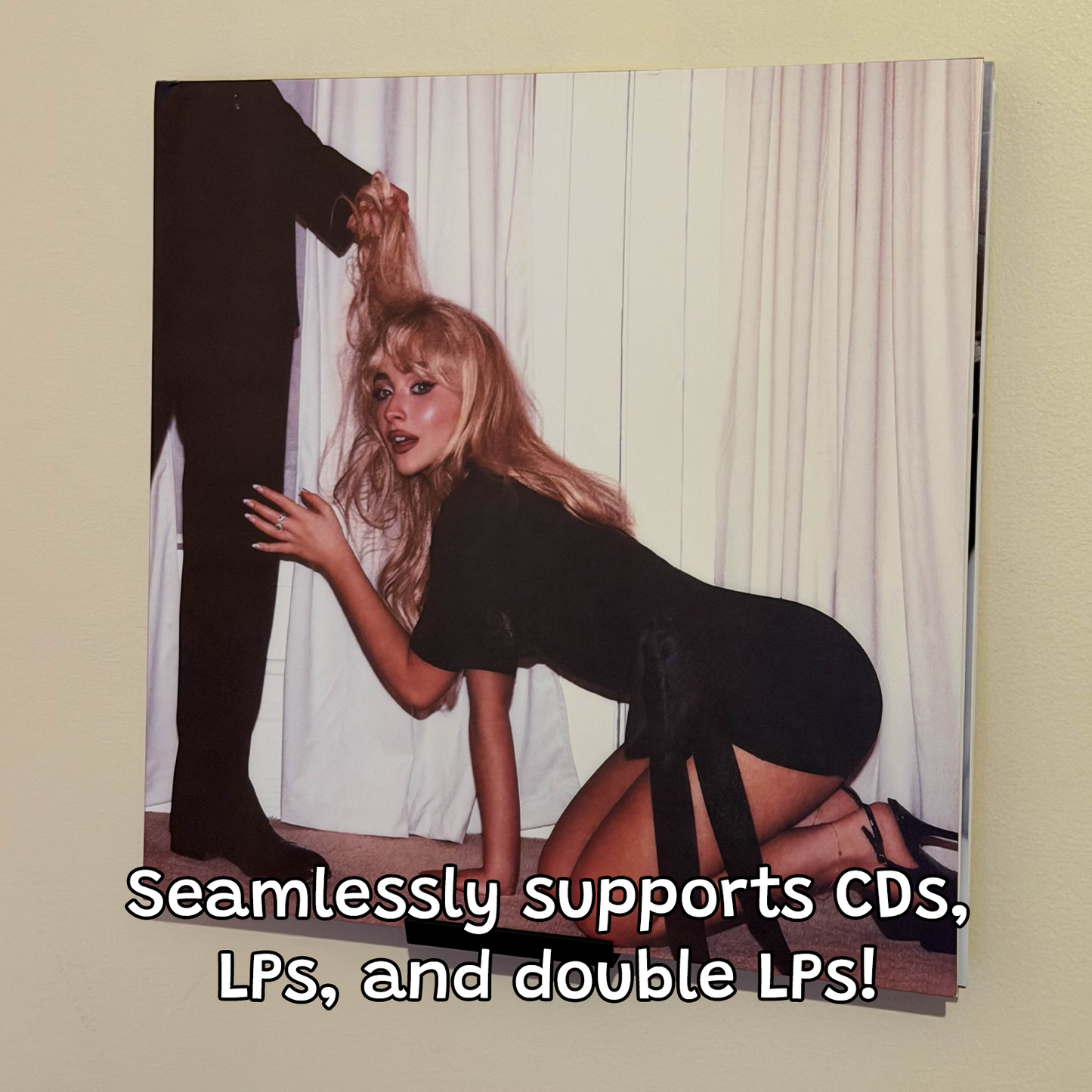 Vinyl Display Shelves